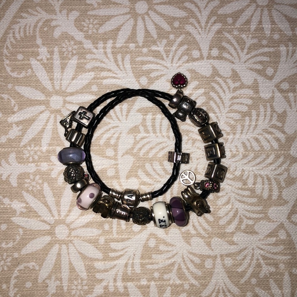 Pandora double wrap bracelet